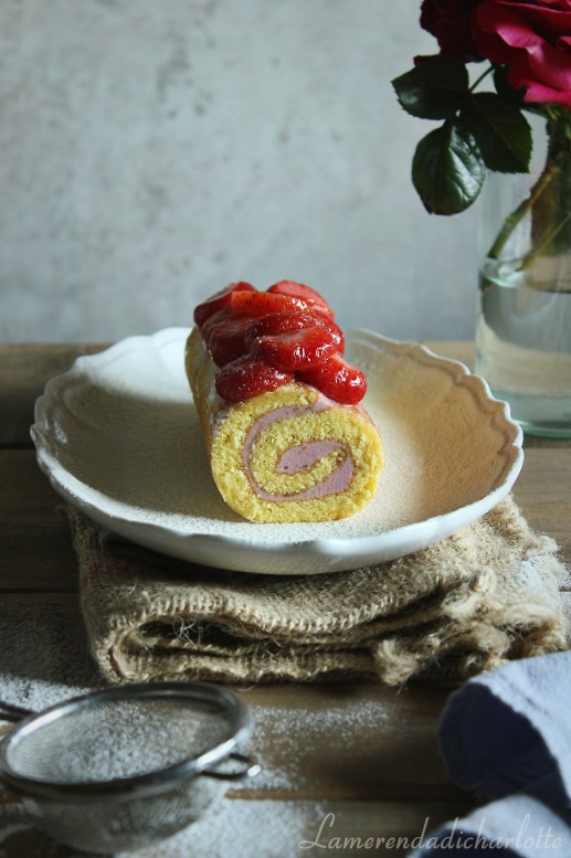 Rotolo alle fragole