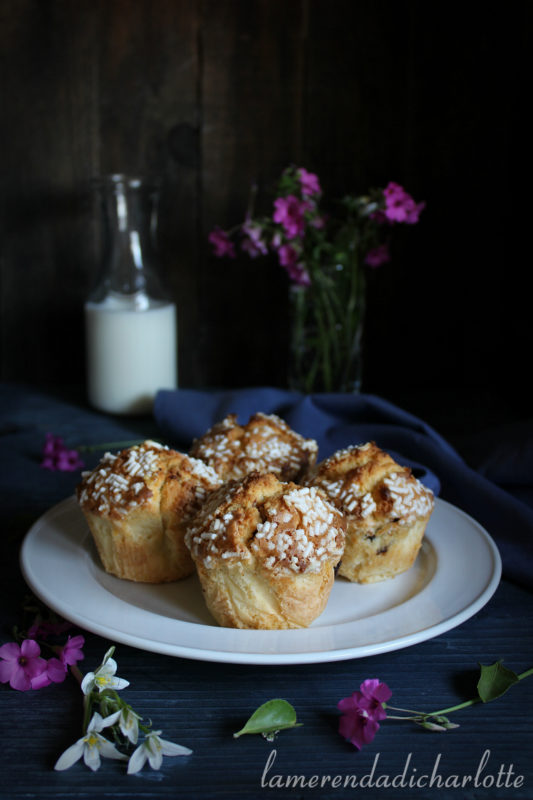 muffins con panna