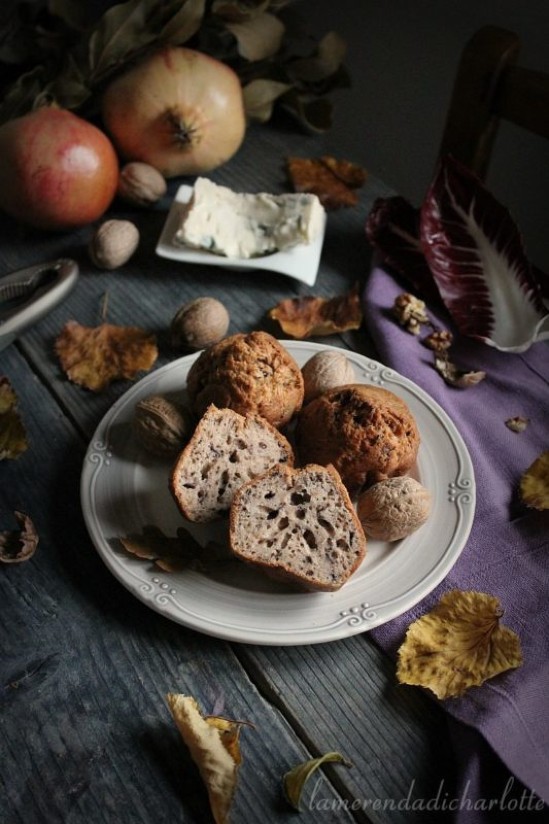 muffin al gorgonzola