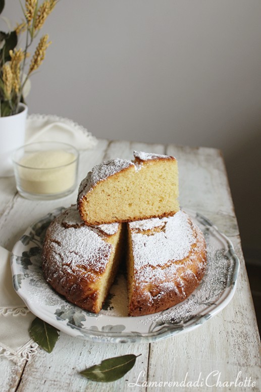 torta al semolino e ricotta