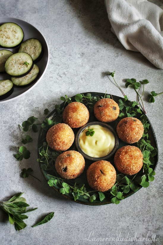 Polpette di ricotta e melanzane