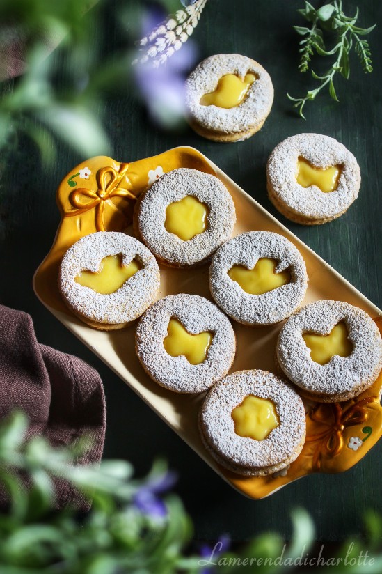 Biscotti di Pasqua integrali con crema